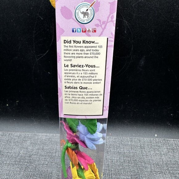 Flowers Toob Mini Figures Safari Ltd Ages 3+ 682904 2013 8 Pieces - Picture 10 of 11